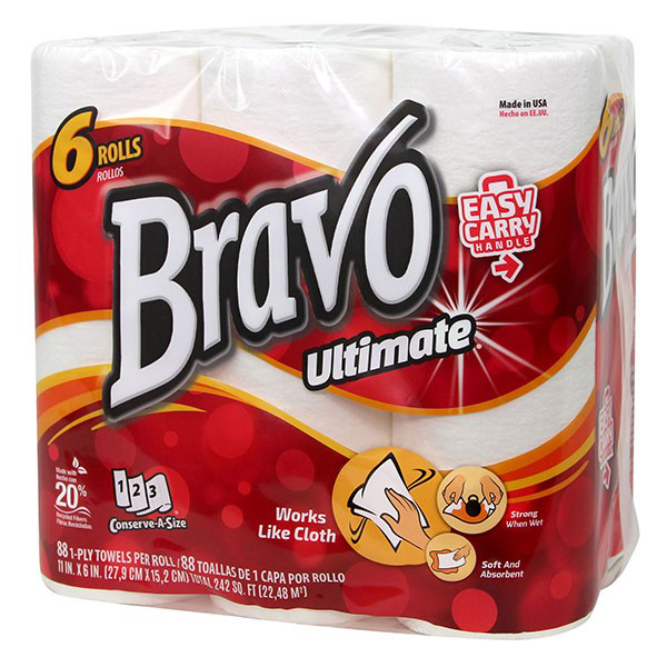 6 pack of Sellars Bravo Ultimate kitchen towel.