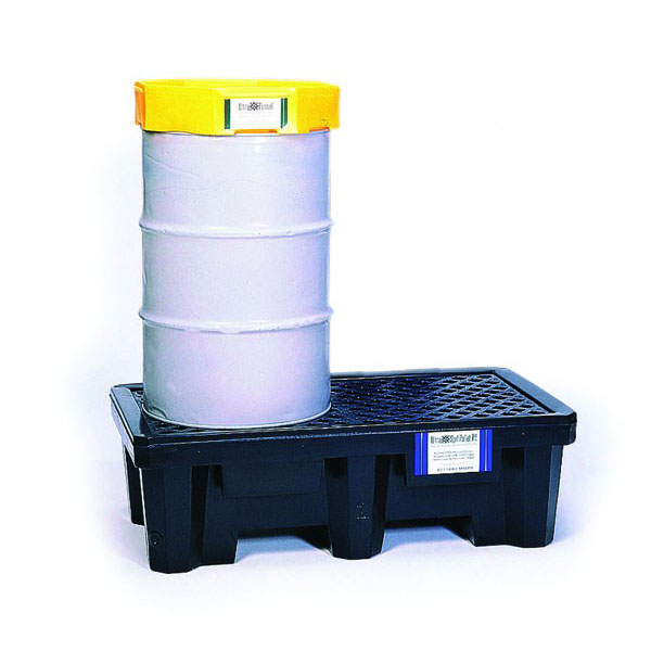 Sellars two drum spill pallet with 1 drum on it